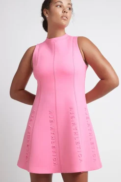 Signature Logo Spacer Knit Mini Dress 802