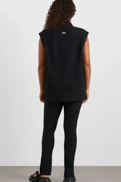 Sleeveless Waffle Jacket 785