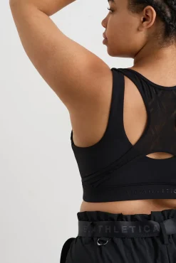 Spiderback Logo Mesh Bra 369