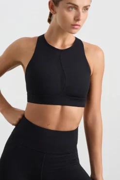 Spliced Mesh Sports Bra 370