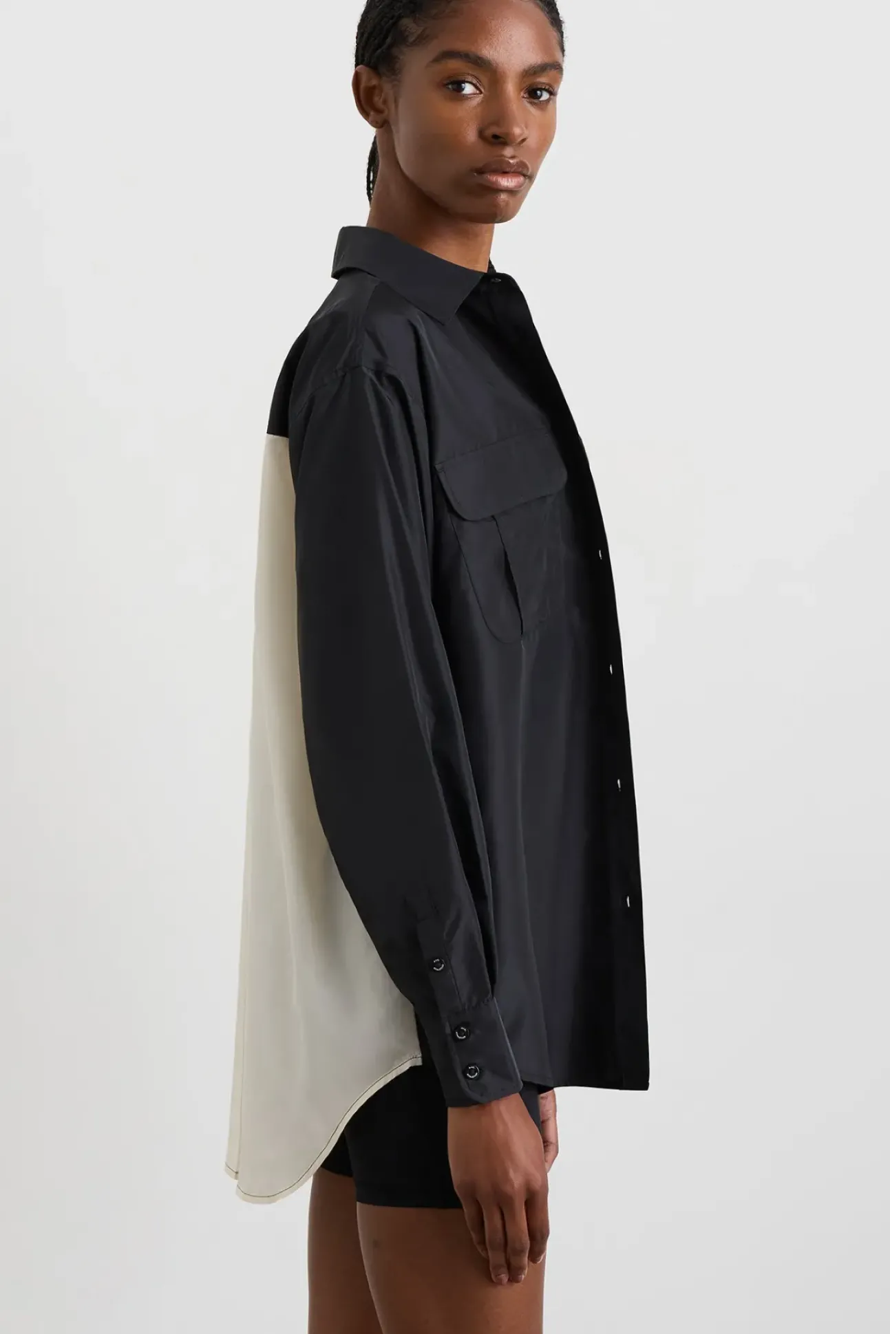 Spliced Spray Shirt 427