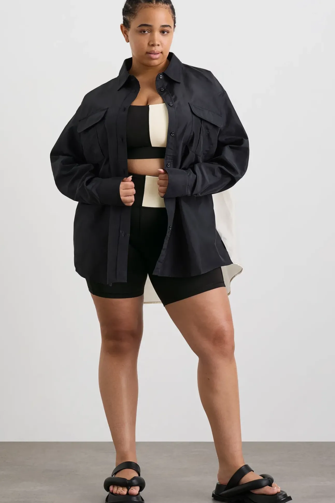 Spliced Spray Shirt 427