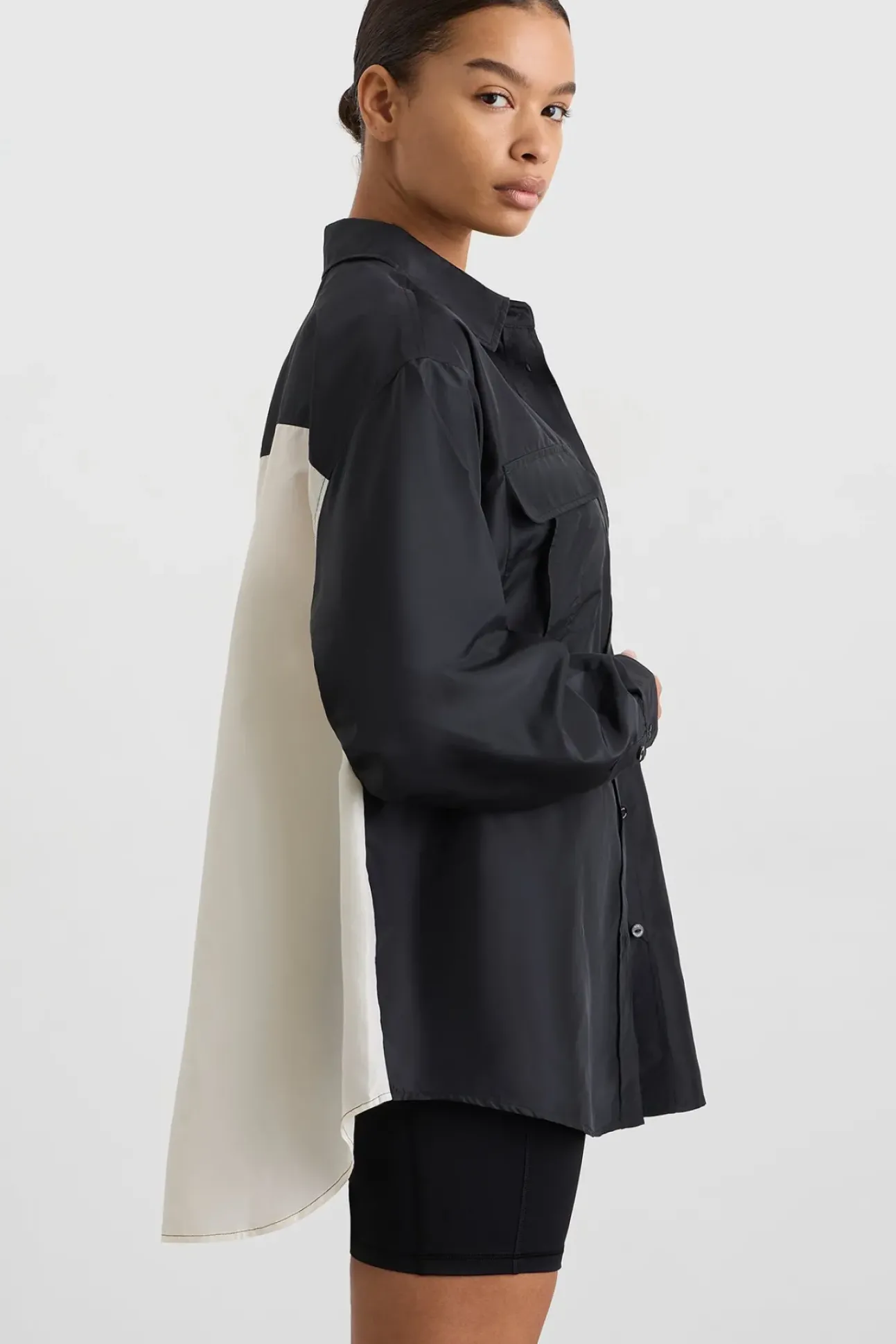 Spliced Spray Shirt 427