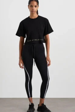 Split Back Crop Tee 114