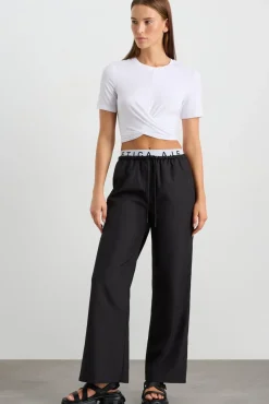 Split Back Relaxed Pant 516