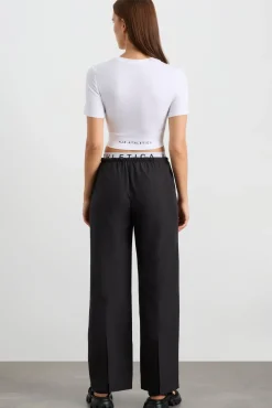 Split Back Relaxed Pant 516