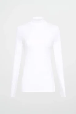 Split Hem Mock Top 434