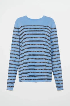 Stripe Logo Long Sleeve T-Shirt 127