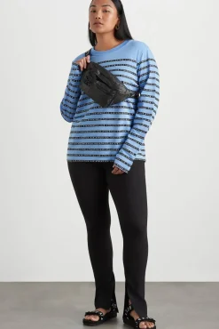 Stripe Logo Long Sleeve T-Shirt 127