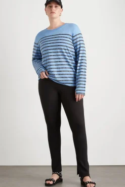 Stripe Logo Long Sleeve T-Shirt 127
