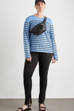 Stripe Logo Long Sleeve T-Shirt 127