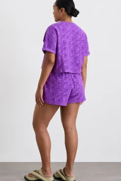 Terry Cropped Tee 416