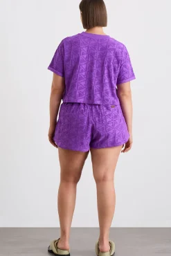 Terry Cropped Tee 416