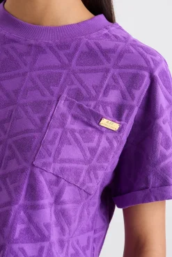 Terry Cropped Tee 416