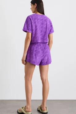 Terry Cropped Tee 416