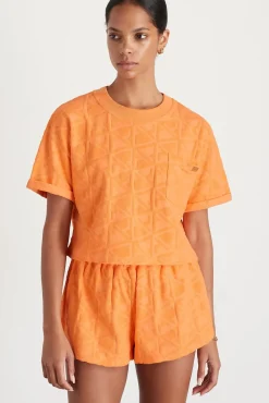 Terry Cropped Tee 416