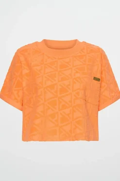 Terry Cropped Tee 416