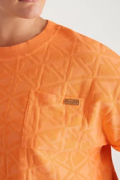 Terry Cropped Tee 416