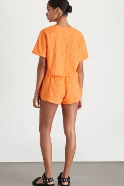 Terry Cropped Tee 416