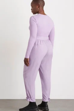 Twist Front Long Sleeve Crop Top 328