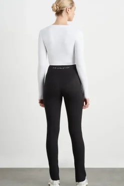 Twist Front Long Sleeve Crop Top 328