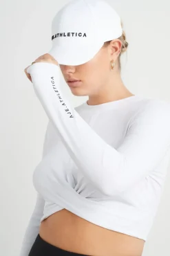 Twist Front Long Sleeve Crop Top 328