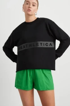 Whipstitch Split Crew Jumper 420