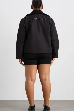 Wide Collar Puffer 025