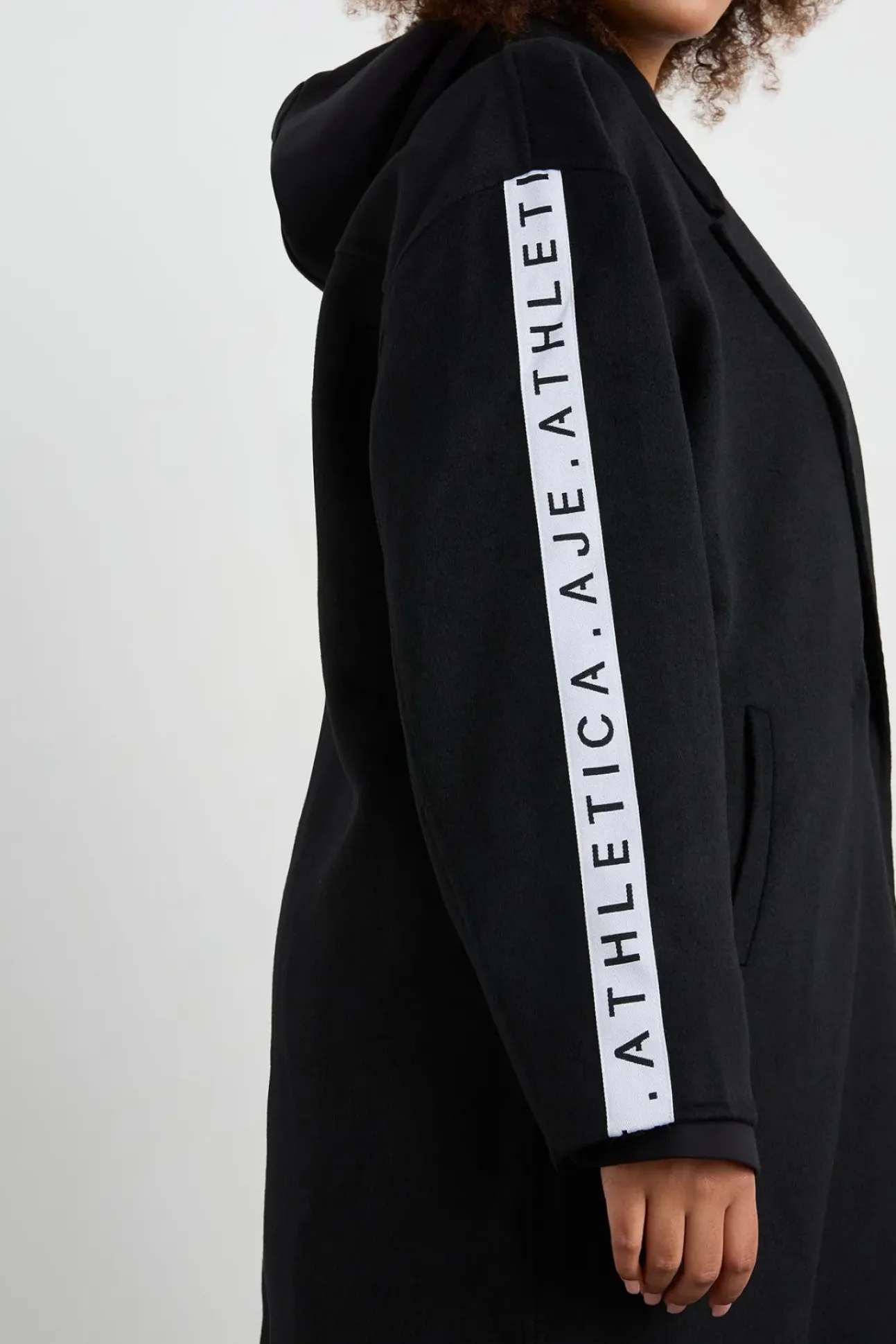 Wool Blend Long Line Coat 773