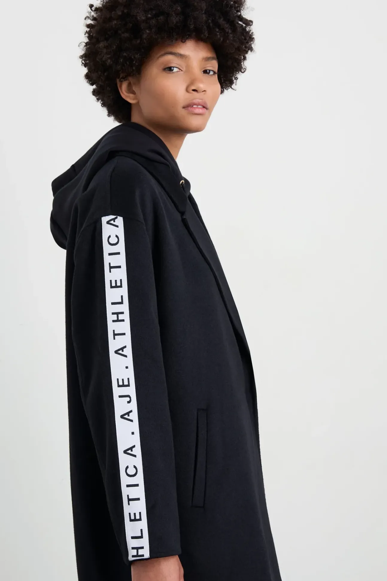 Wool Blend Long Line Coat 773