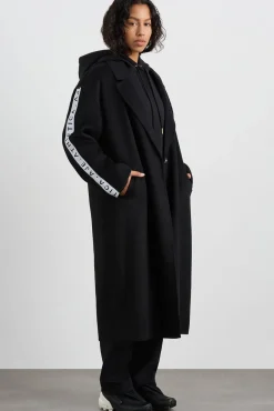 Wool Blend Long Line Coat 773