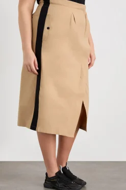 Wrap Contrast Skirt 615