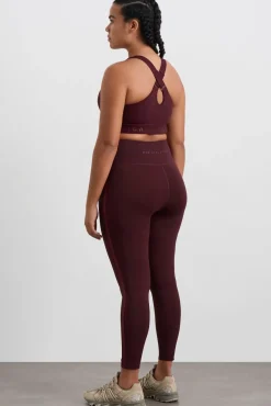 Zip Front Logotape Sports Bra 319