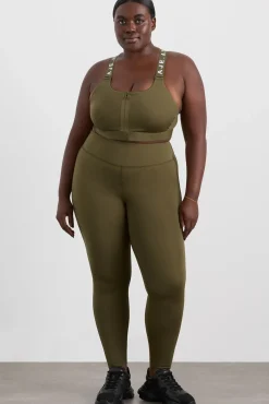 Zip Front Sports Bra 304