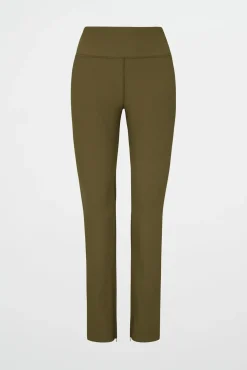 Zip Hem Full Length Legging 205