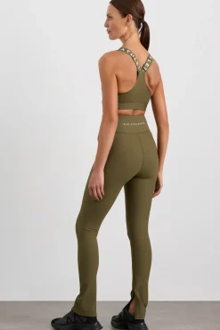 Zip Hem Full Length Legging 205